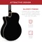Best Choice Products 22-Fret Full Size Acoustic Electric Bass Guitar w/ 4-Band Equalizer, Truss Rod
